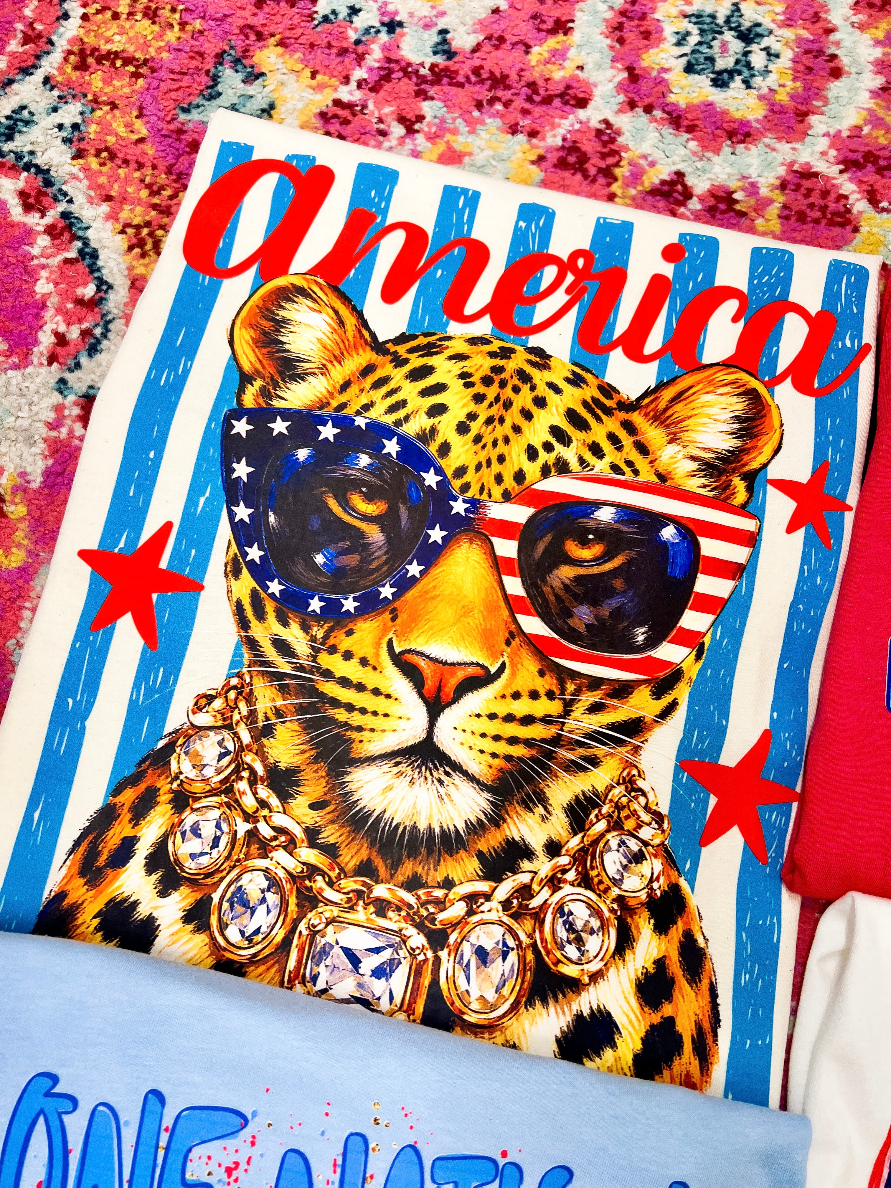 PREORDER -- CHEETAH AMERICA TEE