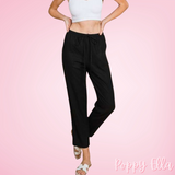 Black Linen Pants