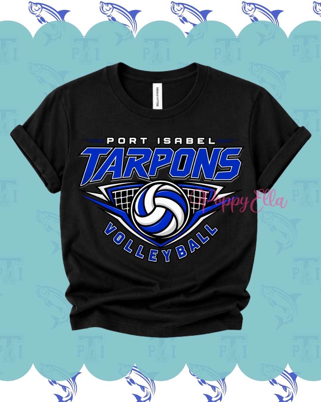PI Tarpon Volleyball Tee