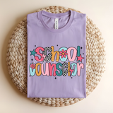 Retro School Counselor Tee
