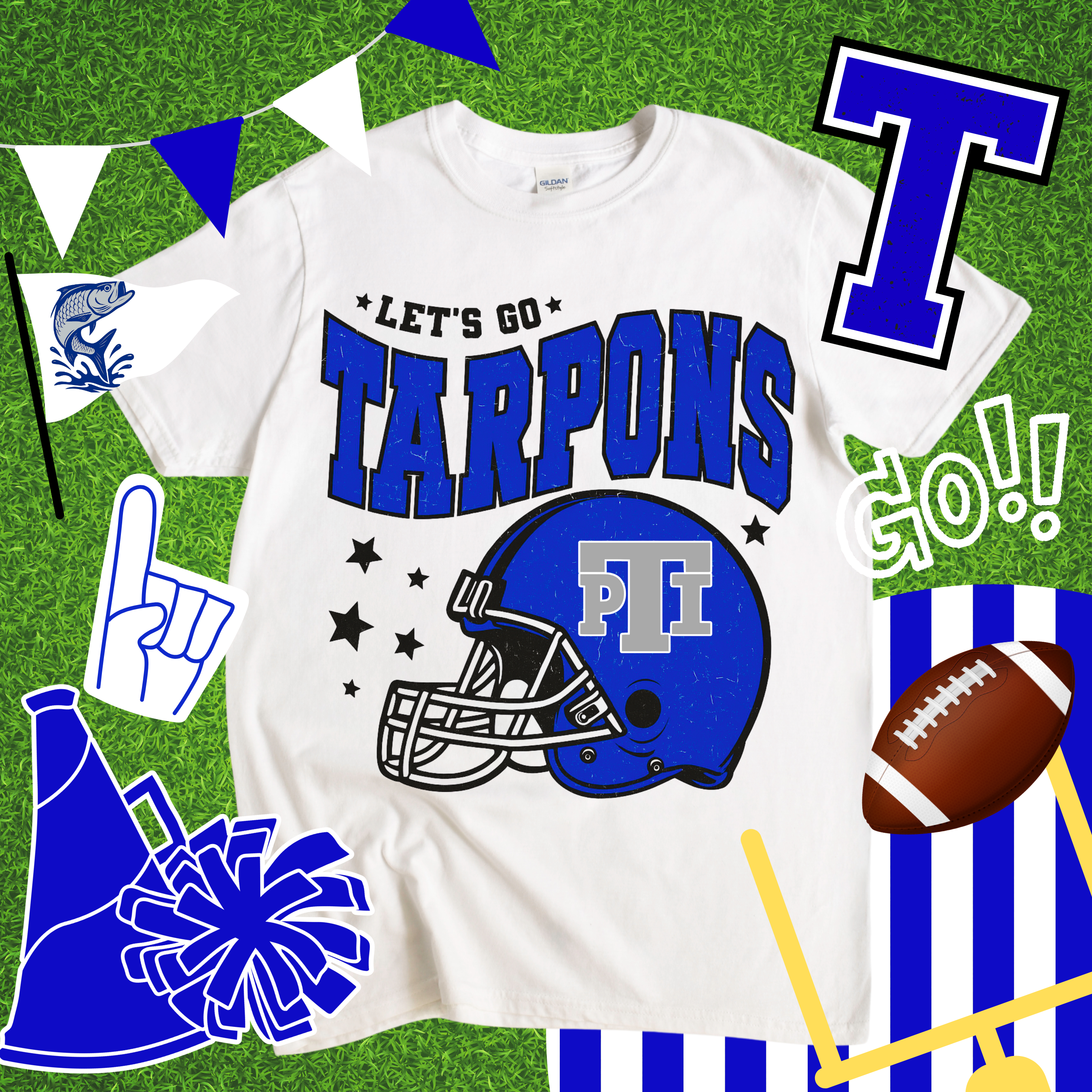 Let's Go Tarpons Tee