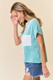 Lagoon Ribbed Top