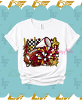 Maroon + Gold Spirit Tee