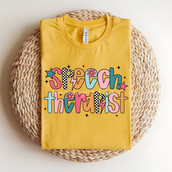 Retro Speech Therapist Tee