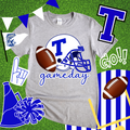 Football/Helmet Gameday Tee