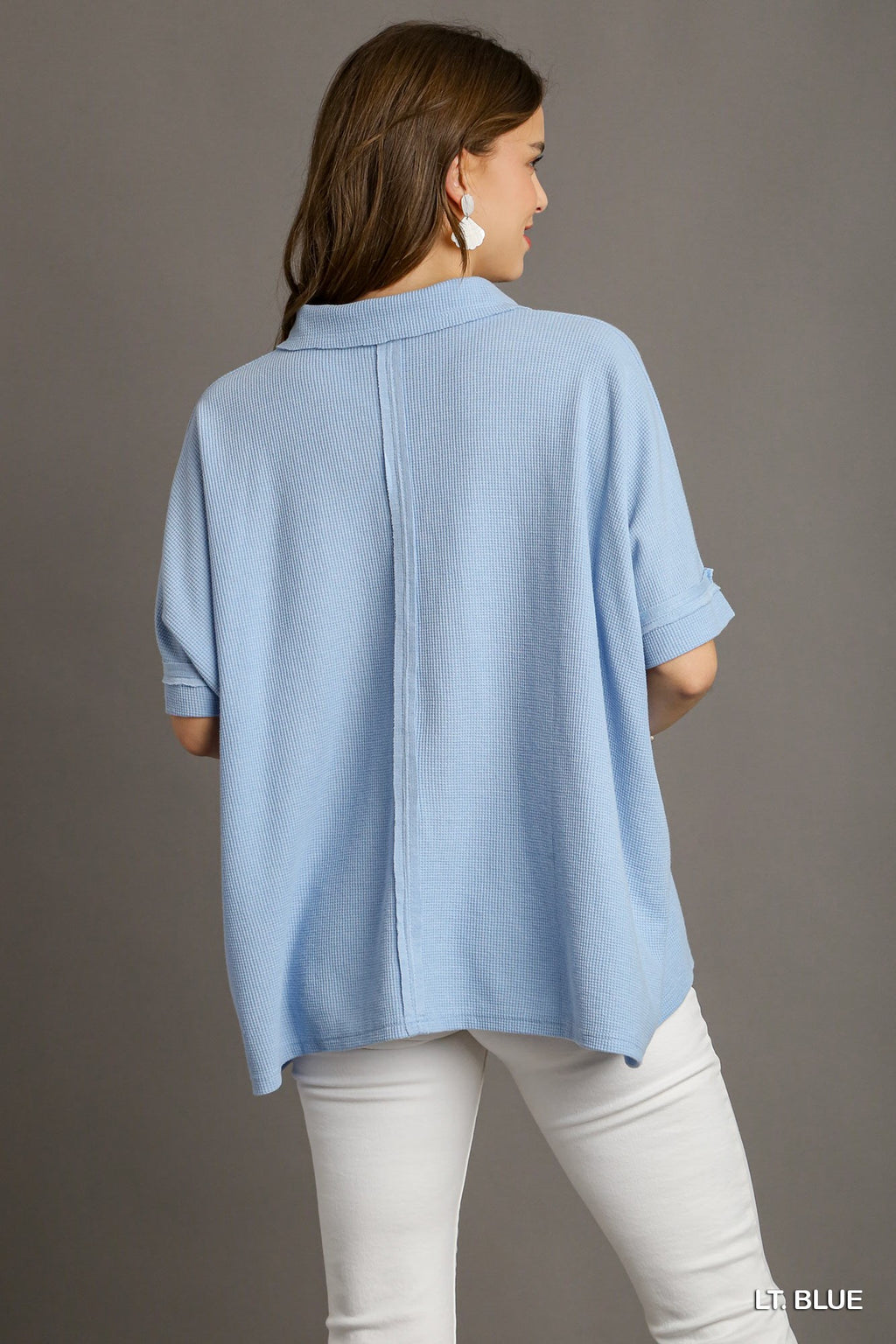 Light Blue Oversized Top (S-L)
