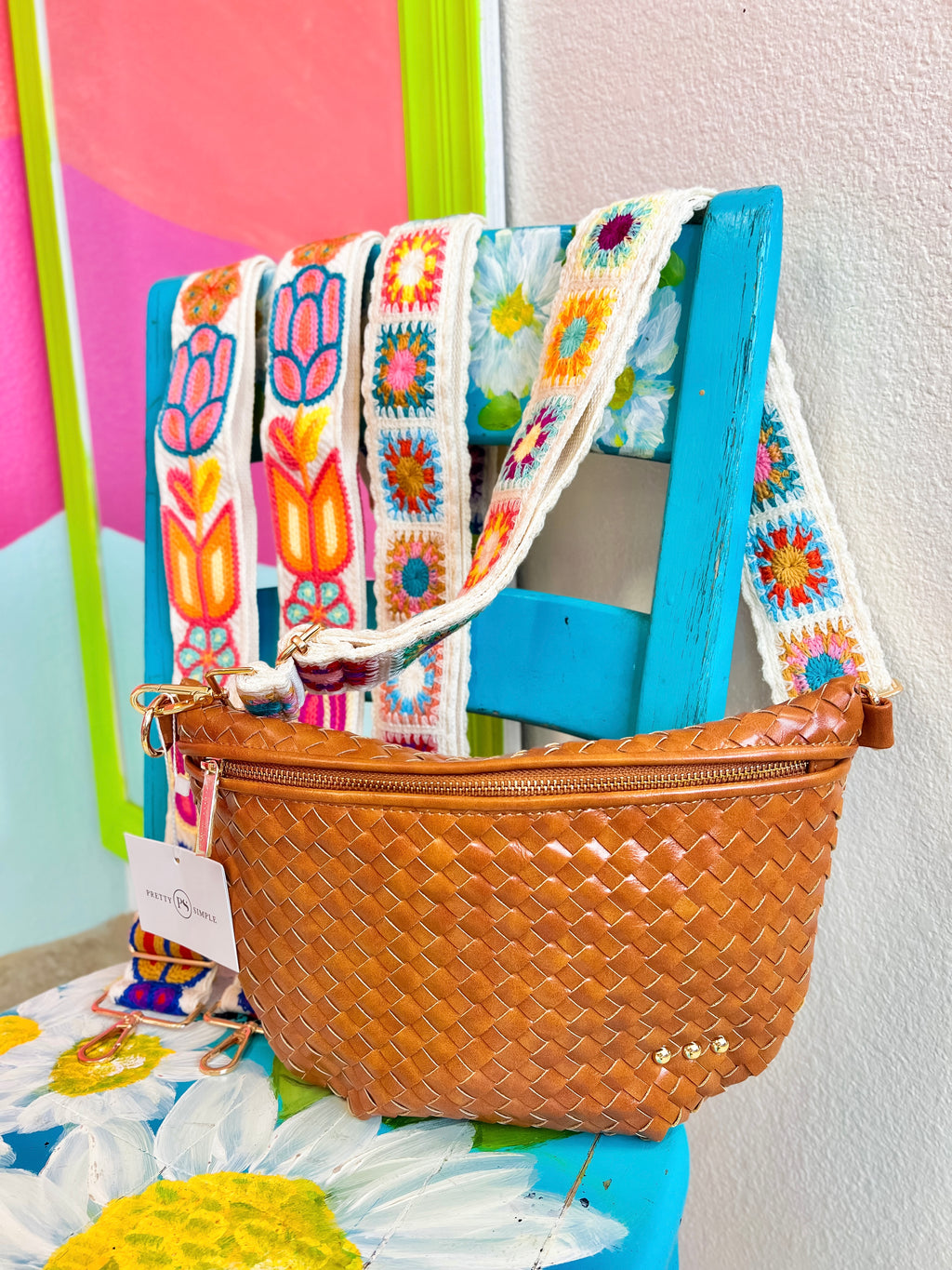 Westlyn Woven Bum Bag by Pretty Simple