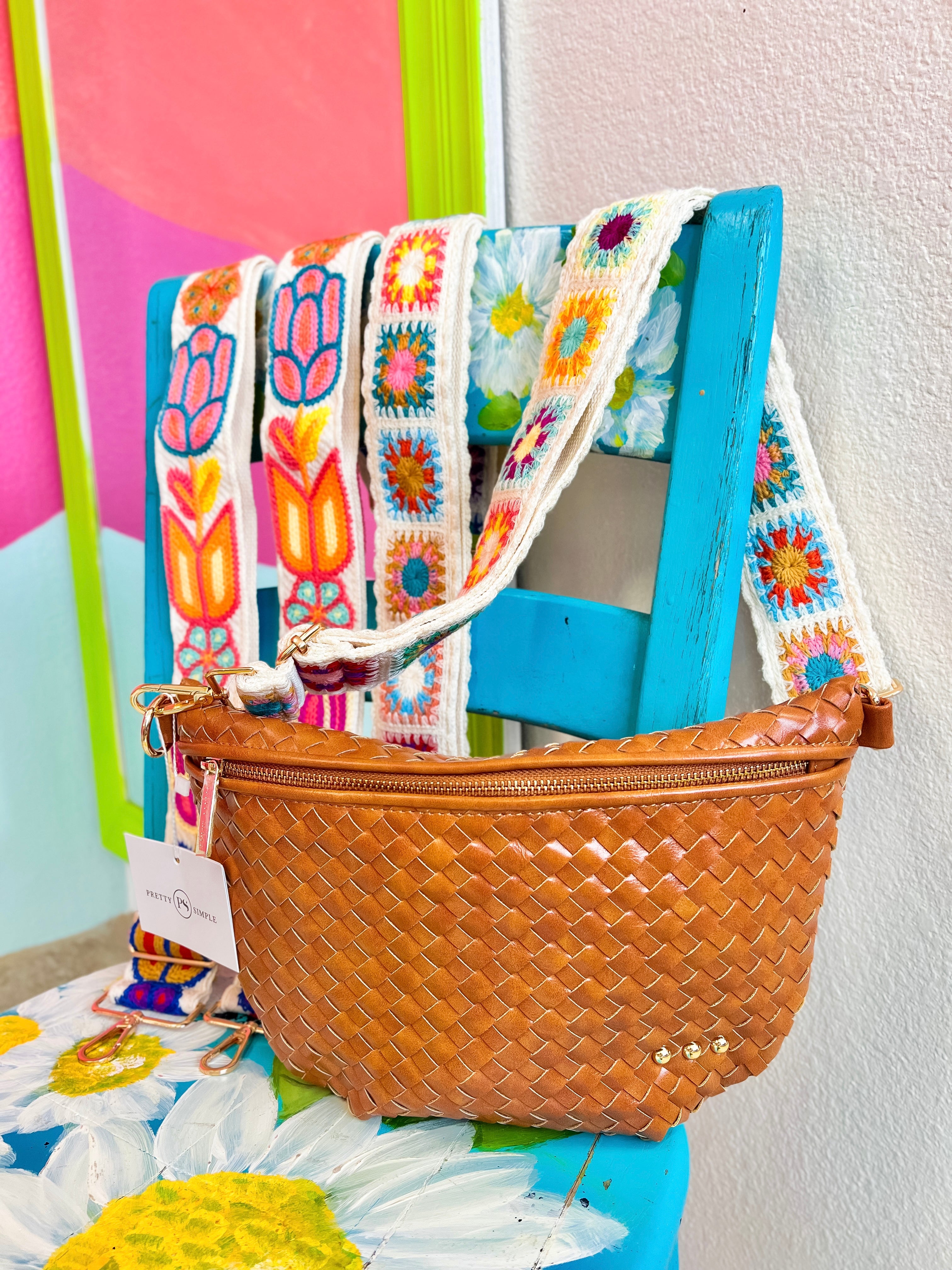 Westlyn Woven Bum Bag by Pretty Simple