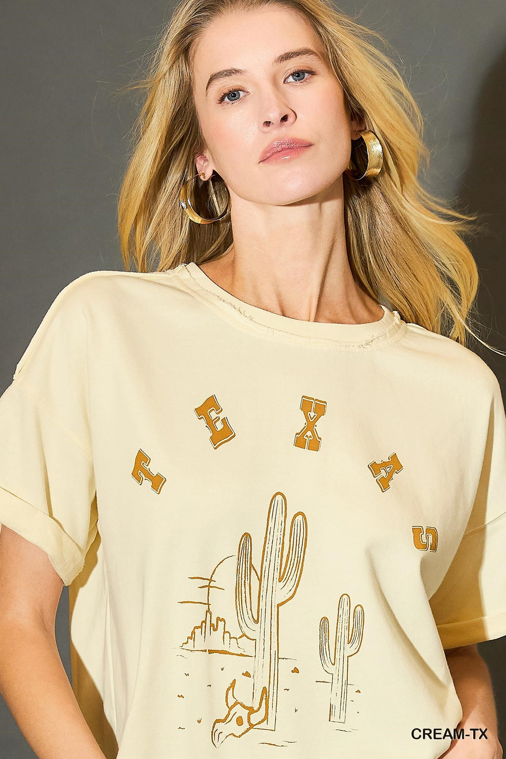 Boxy Texas Tee (S-L)