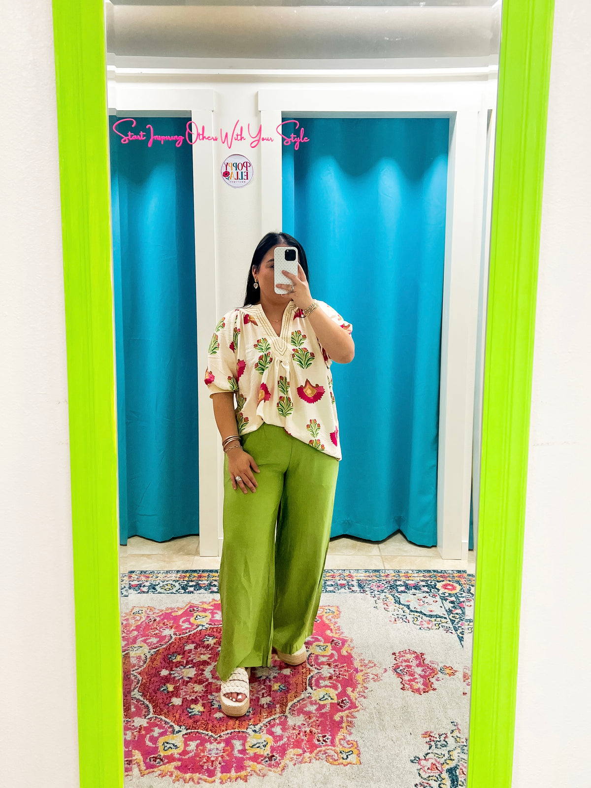 Seagrass Wide Leg Pants (S-2X)