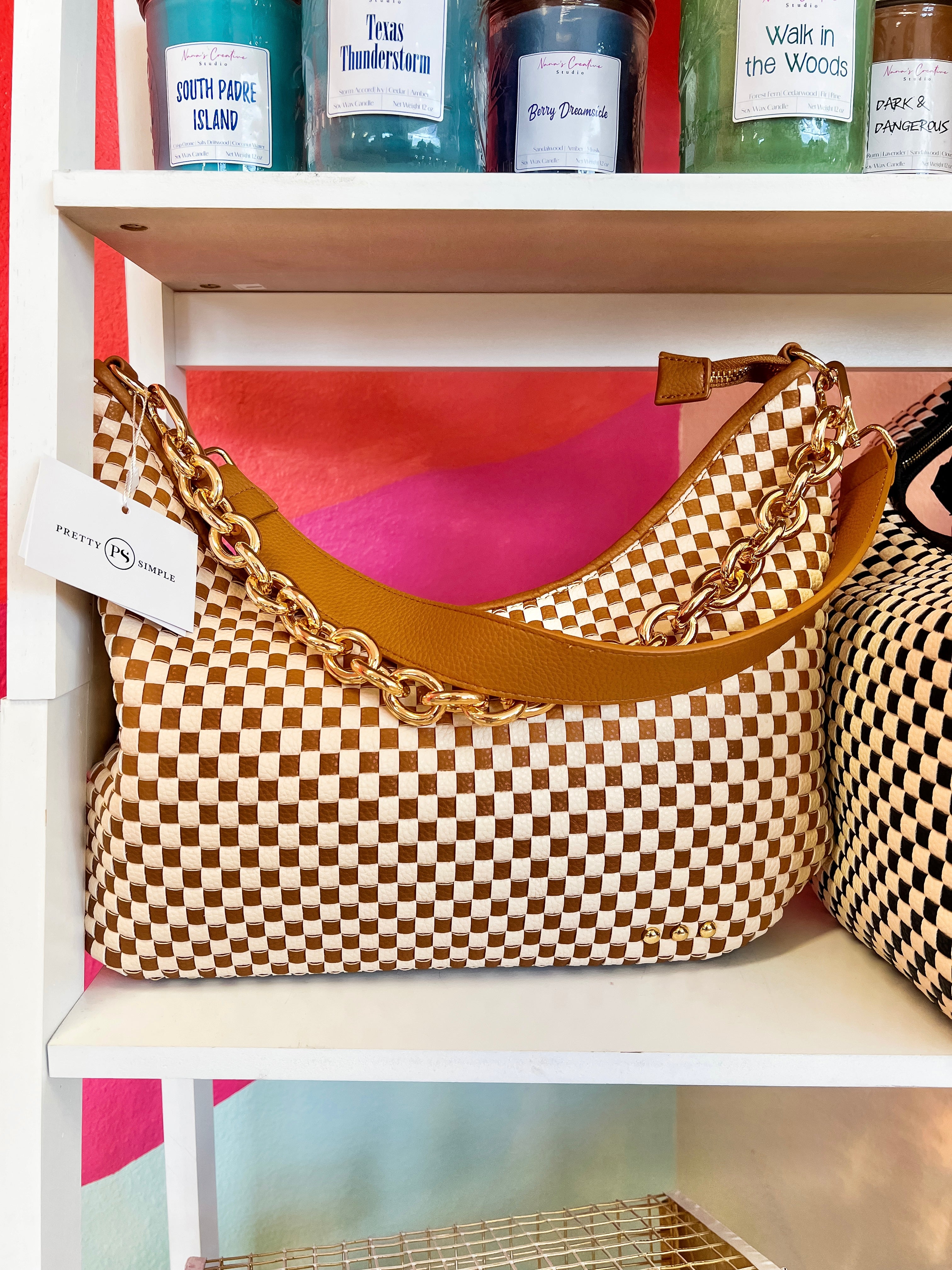 Sienna Slouchy Woven Shoulder Bag