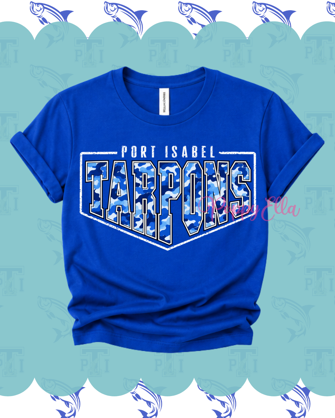 Tarpon Camo Tee