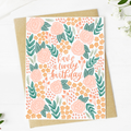"Have a lovely birthday" Card