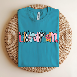 Retro Librarian Tee
