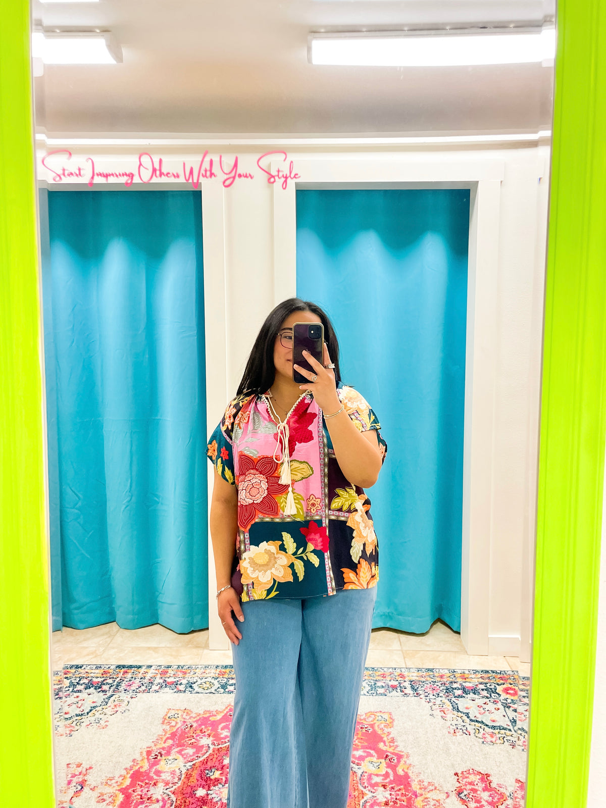 Amara Floral Top