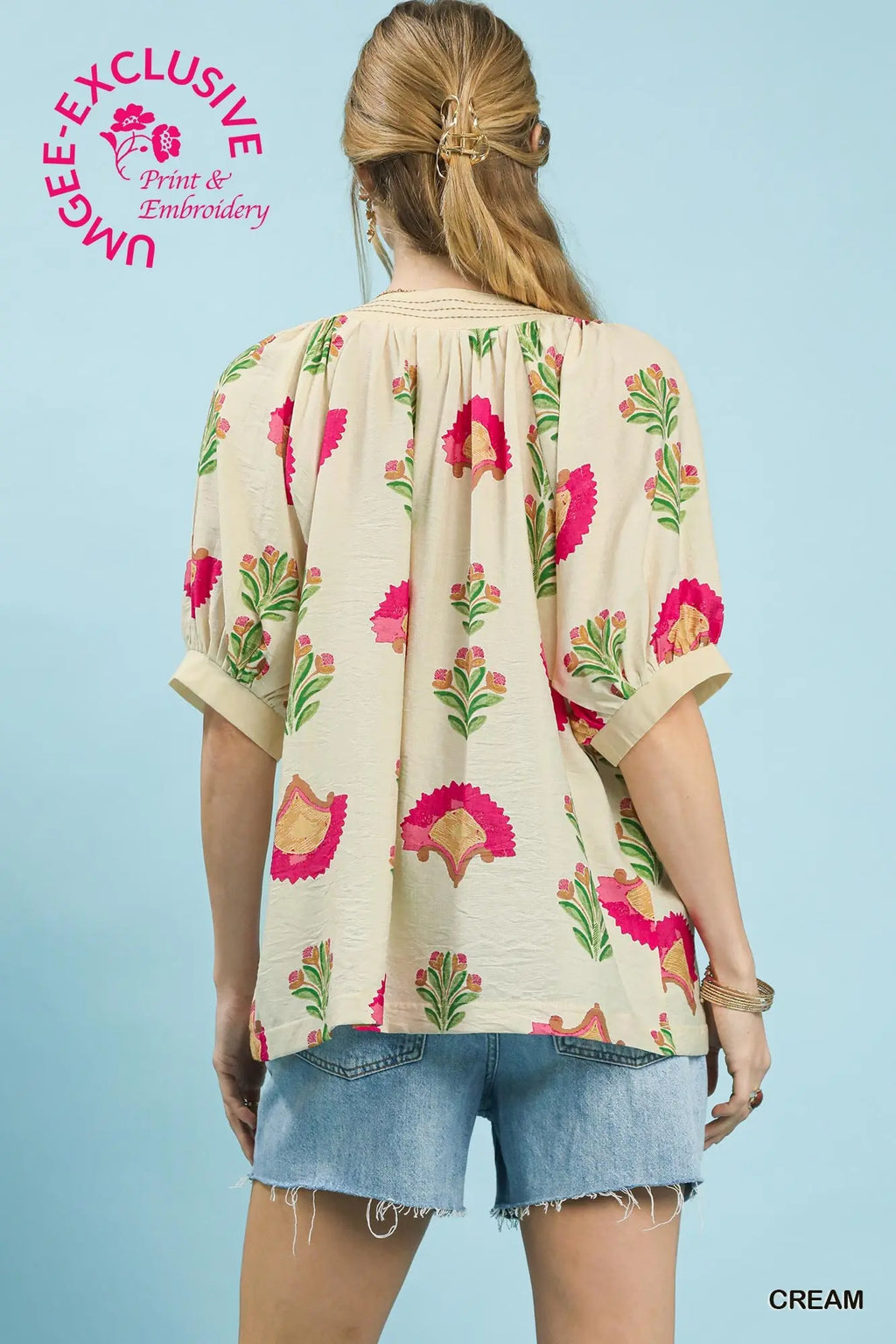 Marisol Floral Top (S-2X)