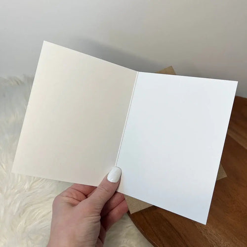 "Welcome to your next chapter" Card