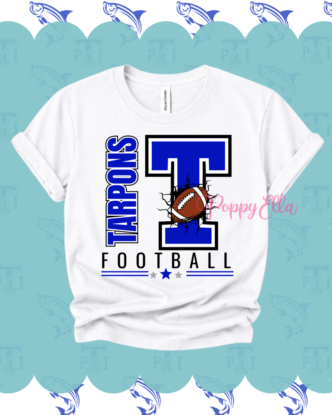 Tarpon Football Tee
