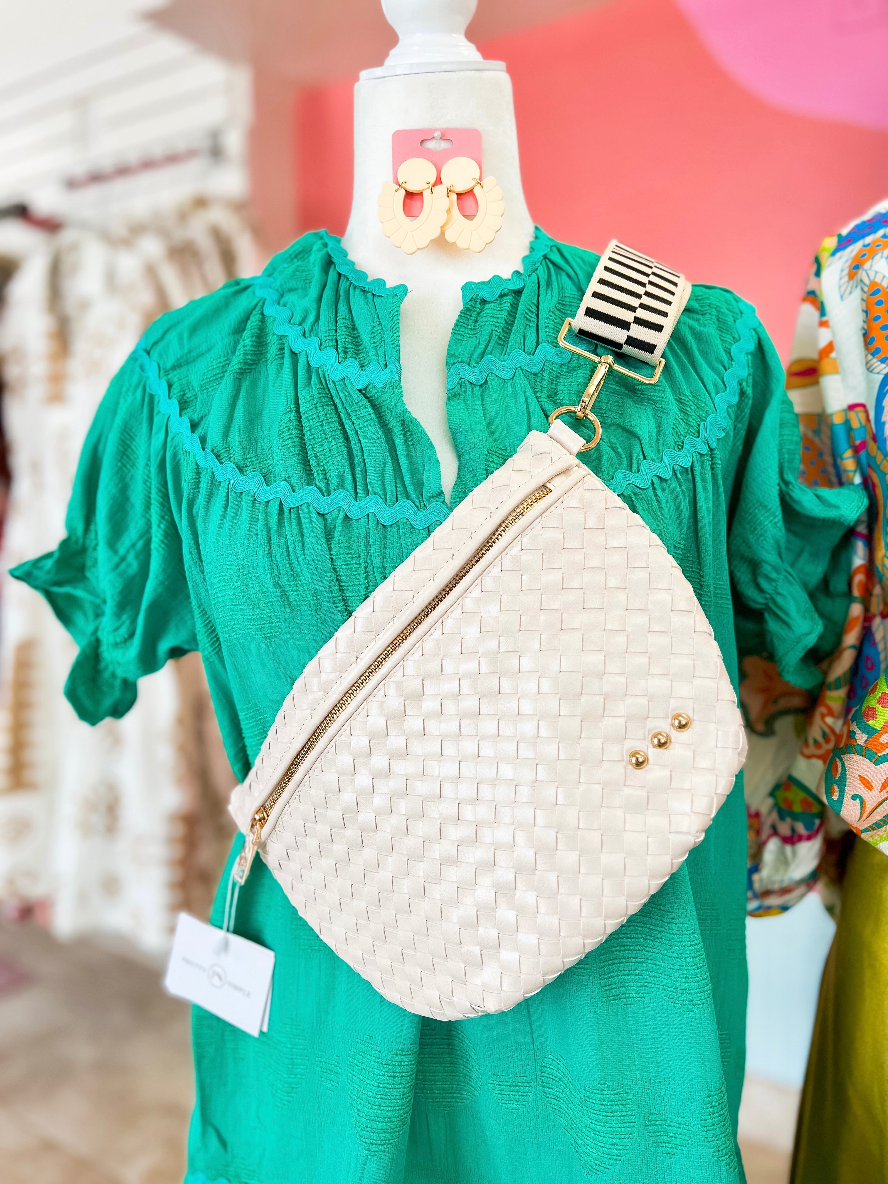 Westlyn Woven Bum Bag by Pretty Simple