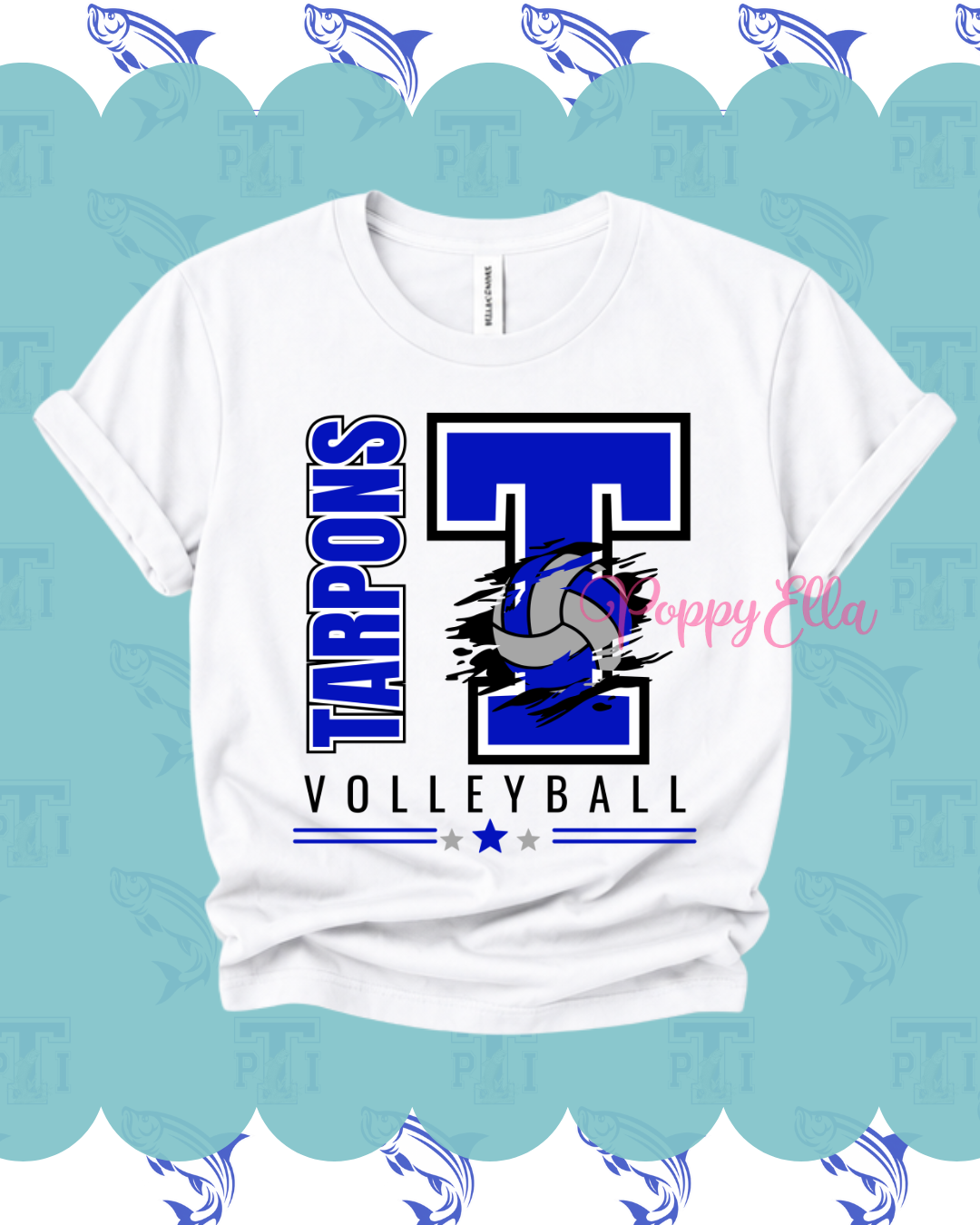 Tarpon Volleyball Tee