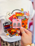 Sparkly Ghost Earrings