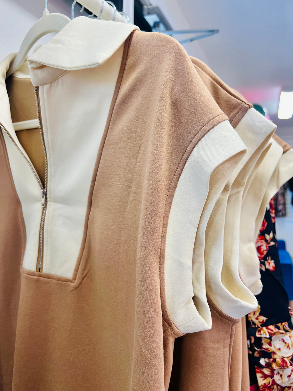 Everyday Taupe Quarter Zip