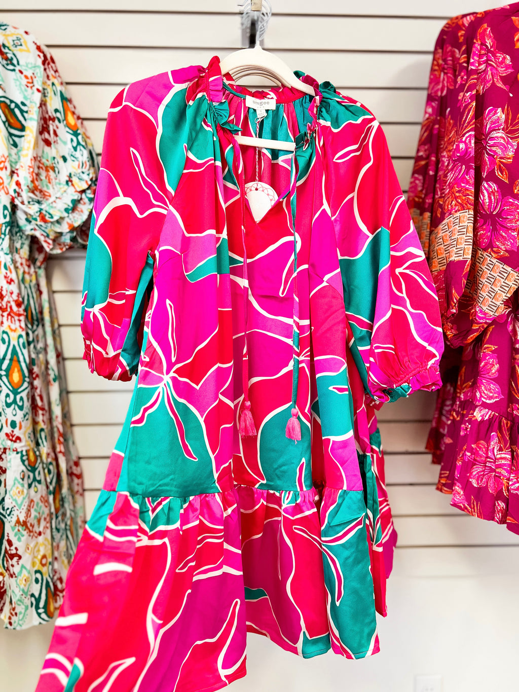 Magenta Mix Dress