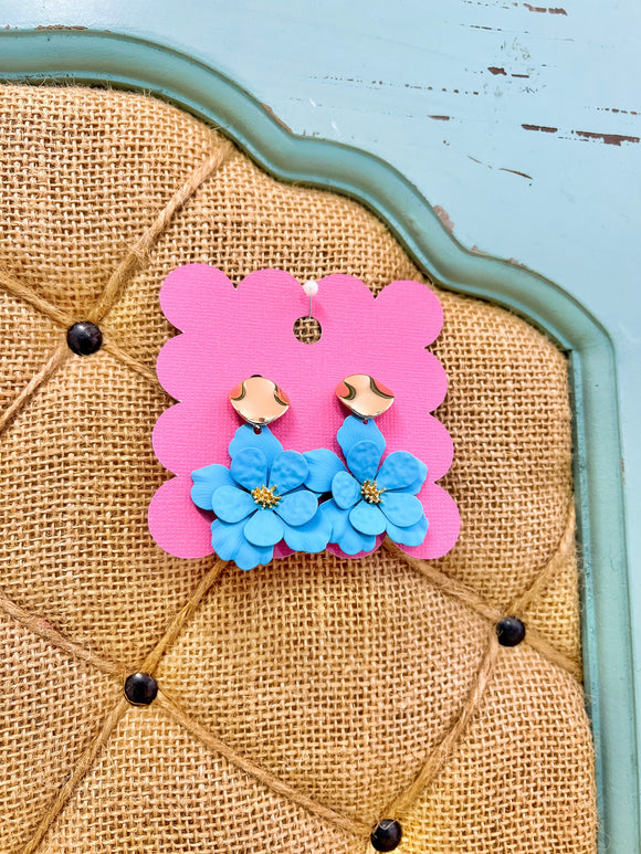 Ocean Flower Earrings