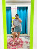 Denim Pull On Shorts