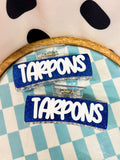 Tarpons Glitter Hair Clip
