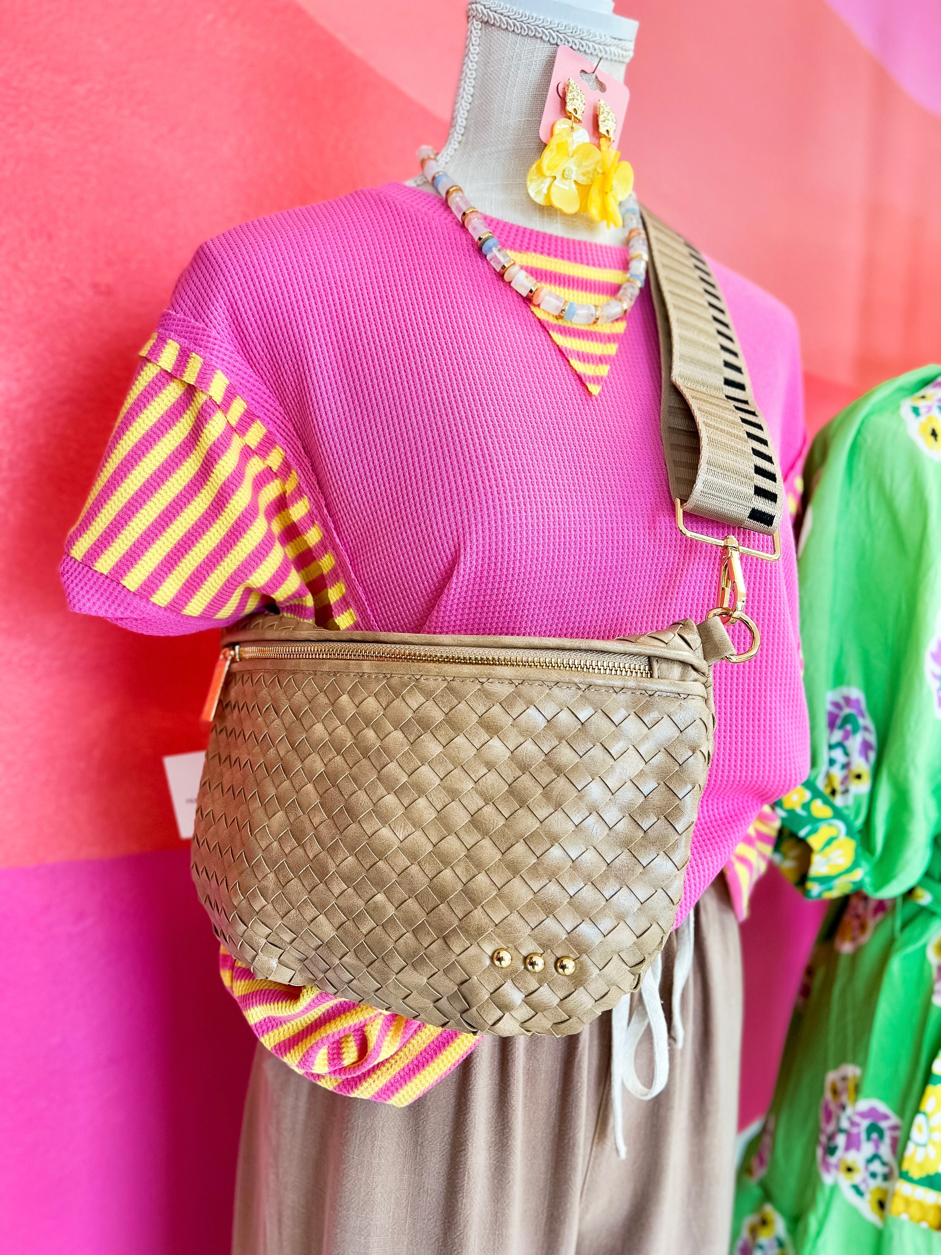 Westlyn Woven Bum Bag by Pretty Simple