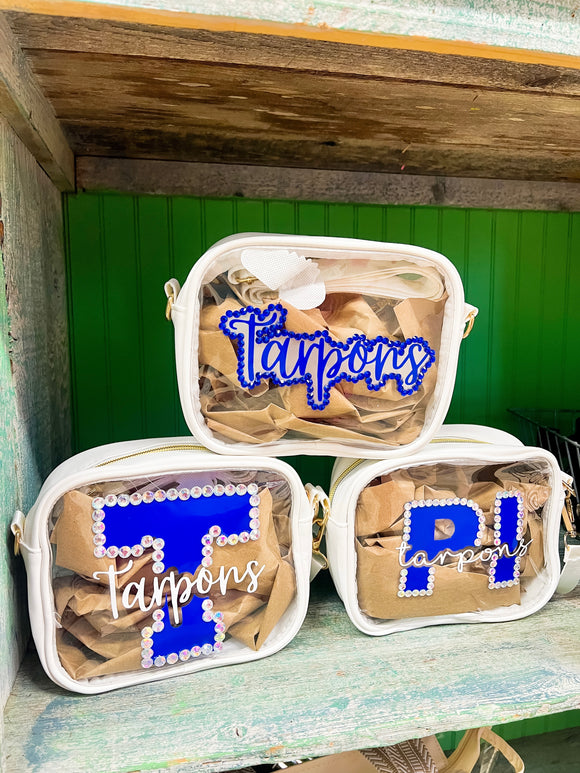 Custom PI Tarpons Clear Crossbody