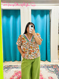 Capri Bloom Top (S-XL)