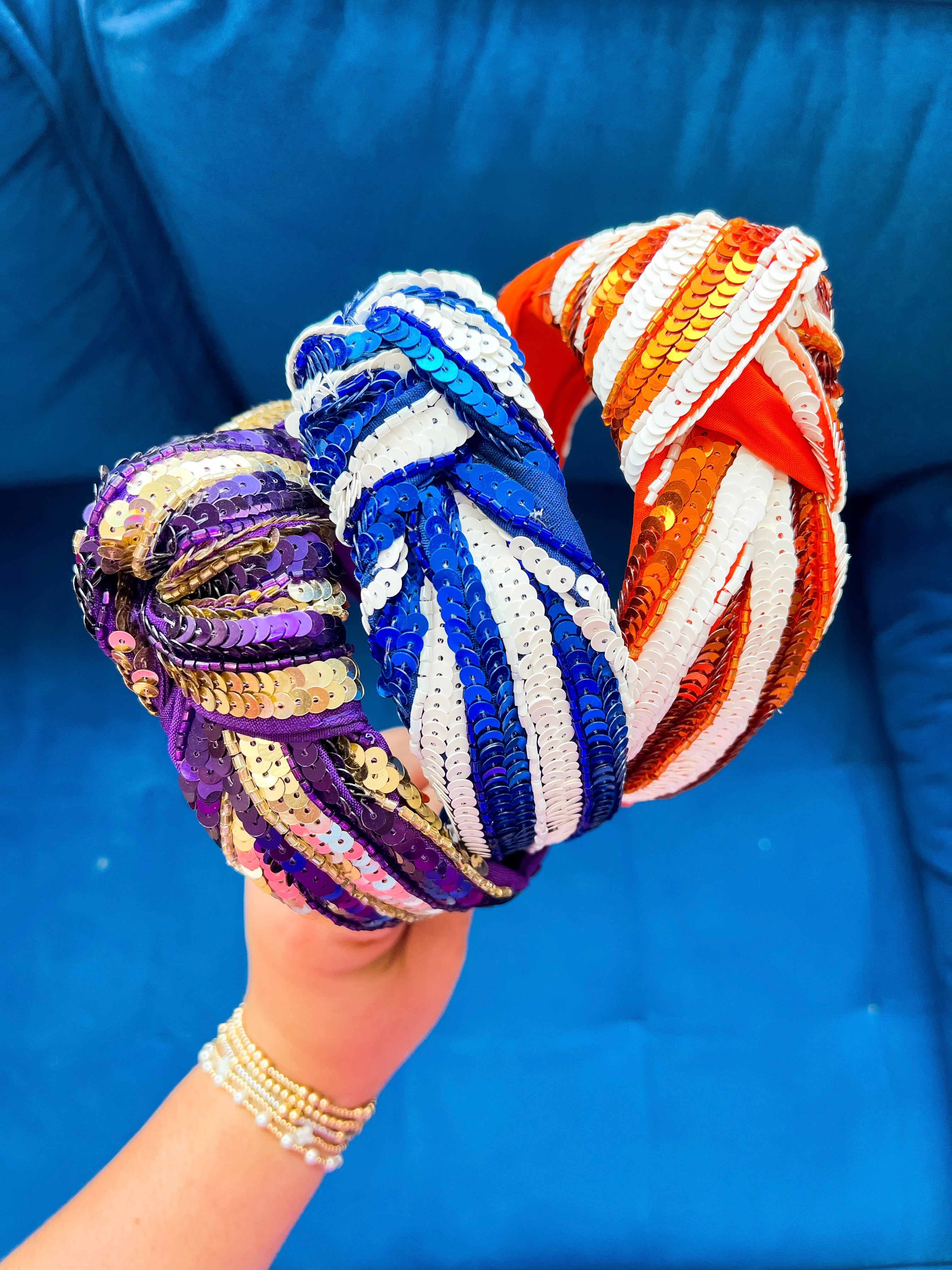 Sequin Chunky Headbands