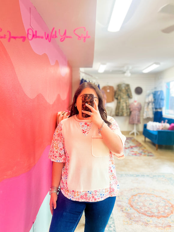 Cozy Bloom Top