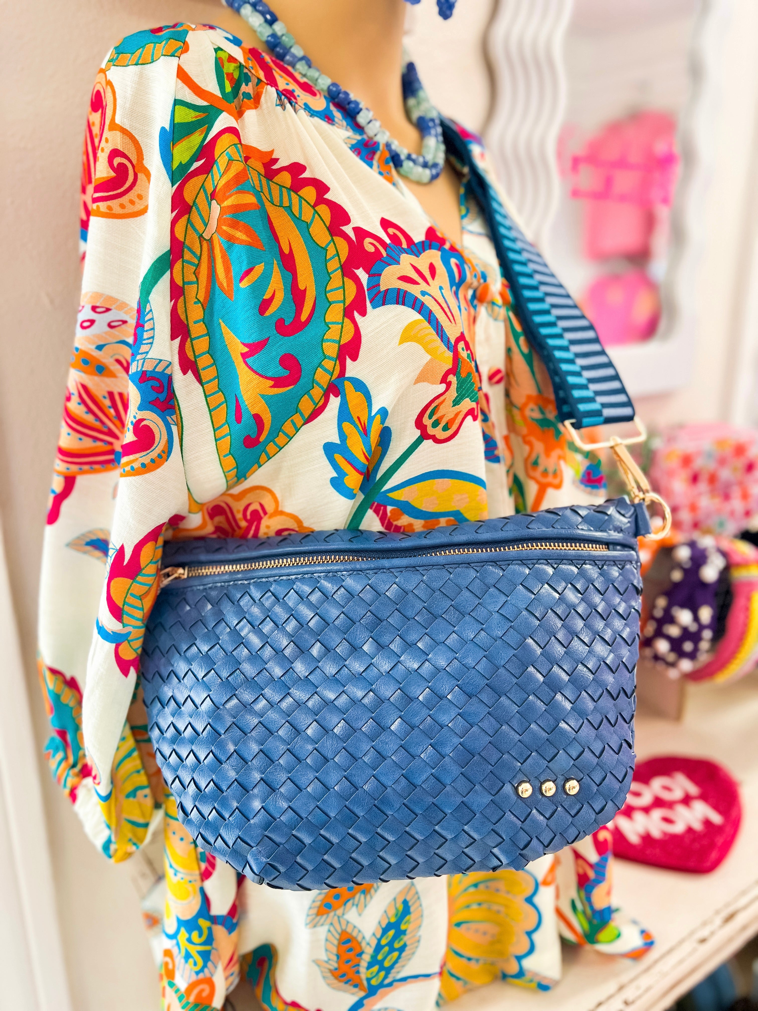 Westlyn Woven Bum Bag by Pretty Simple
