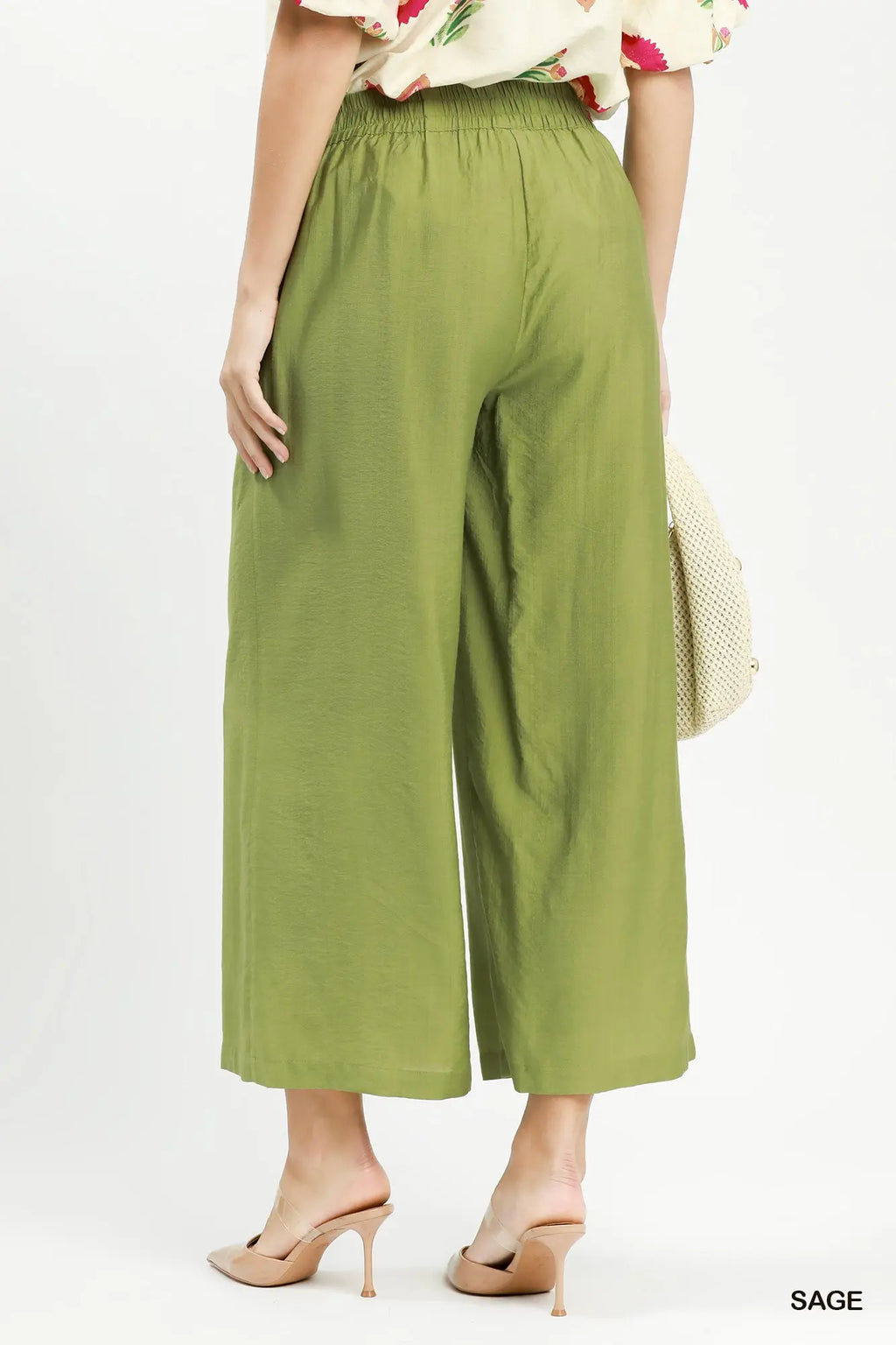Seagrass Wide Leg Pants (S-2X)