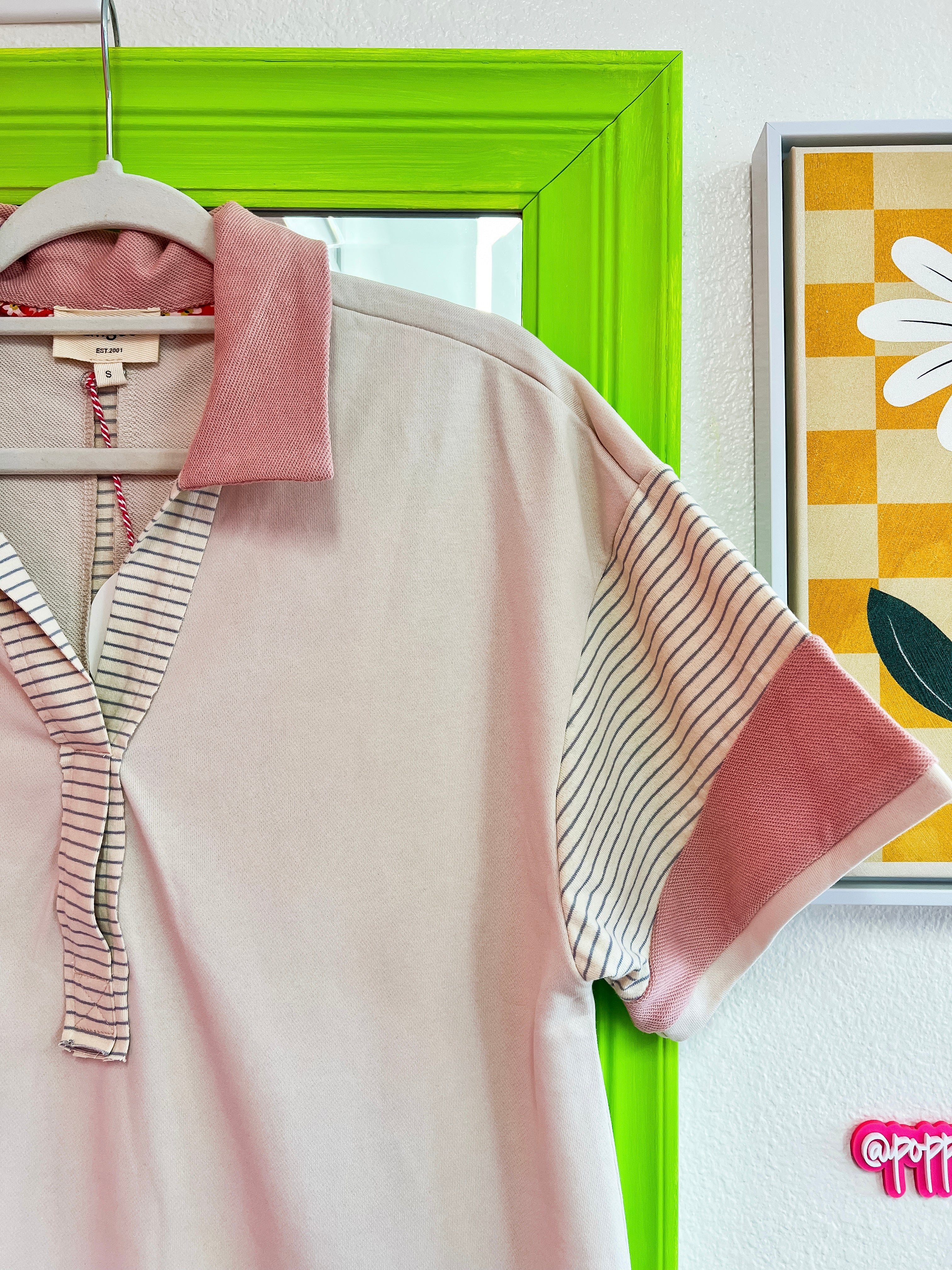 Stone French Terry Dress (S-L)