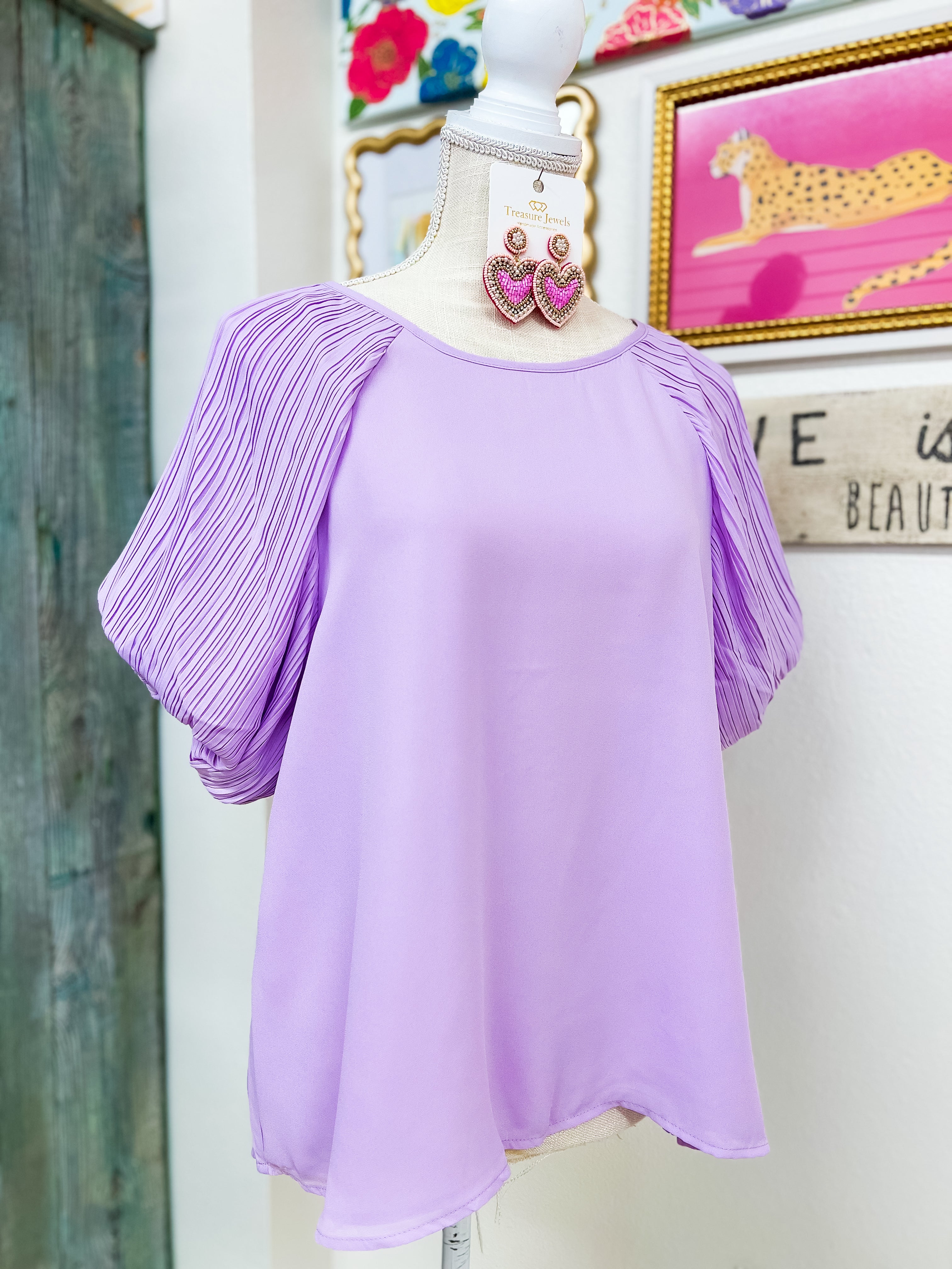 Lilac Blouse (SMALL)