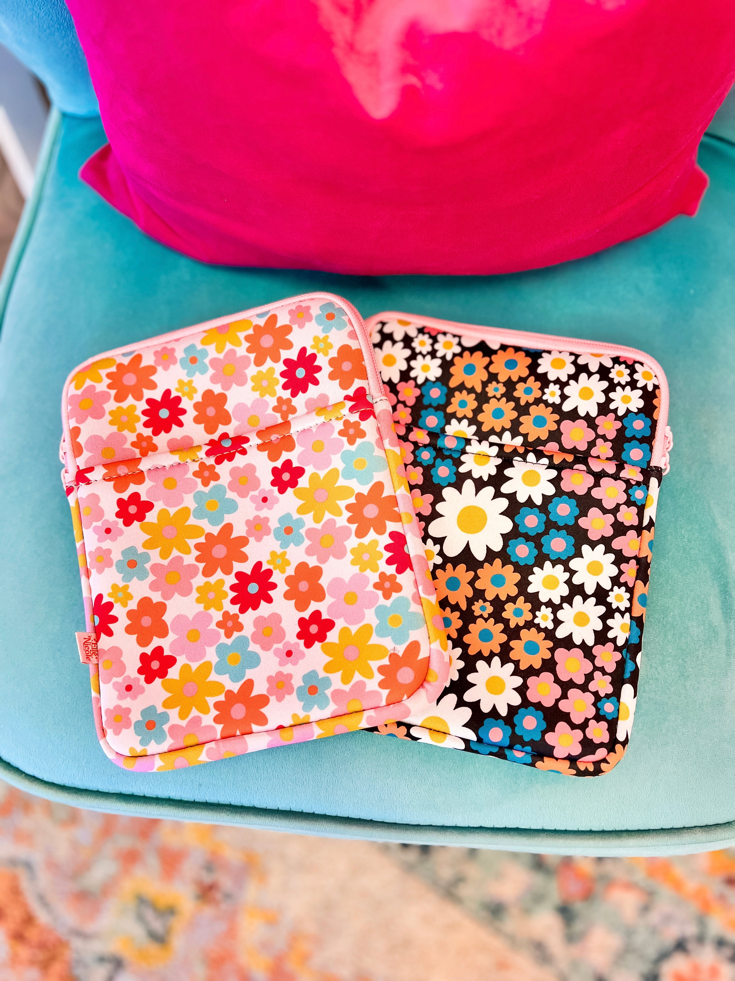 E-reader / Tablet Sleeve - Retro Floral