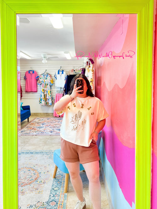 Bronze Pull On Shorts (S-L)