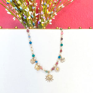 Multi Charm Necklace
