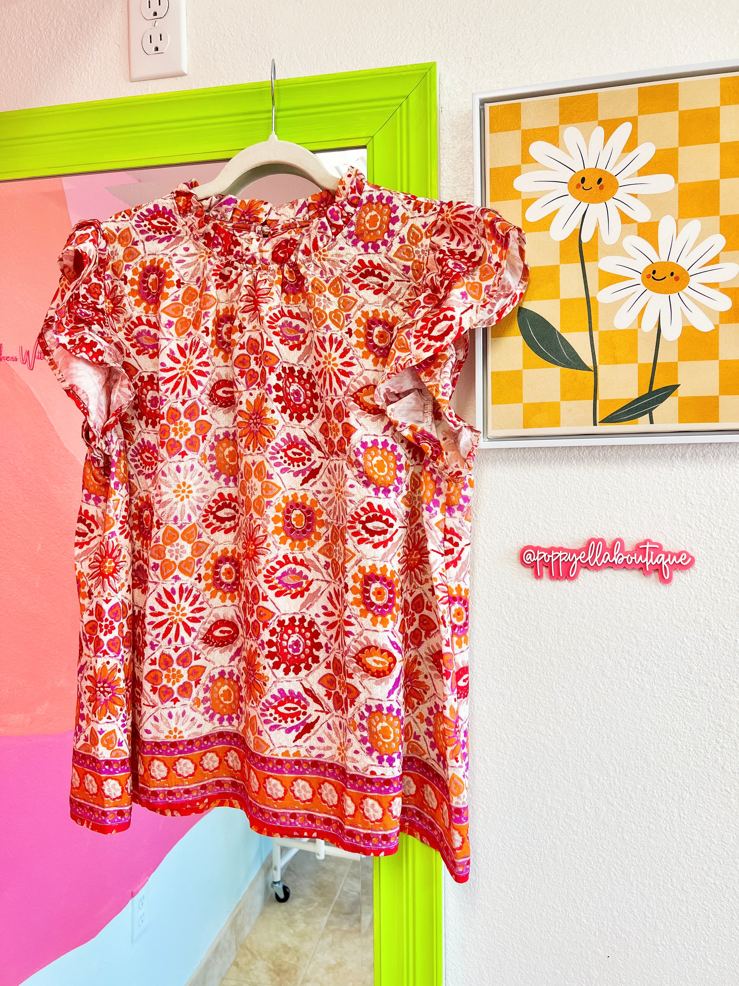 Pink Mix Top (XL-2X)