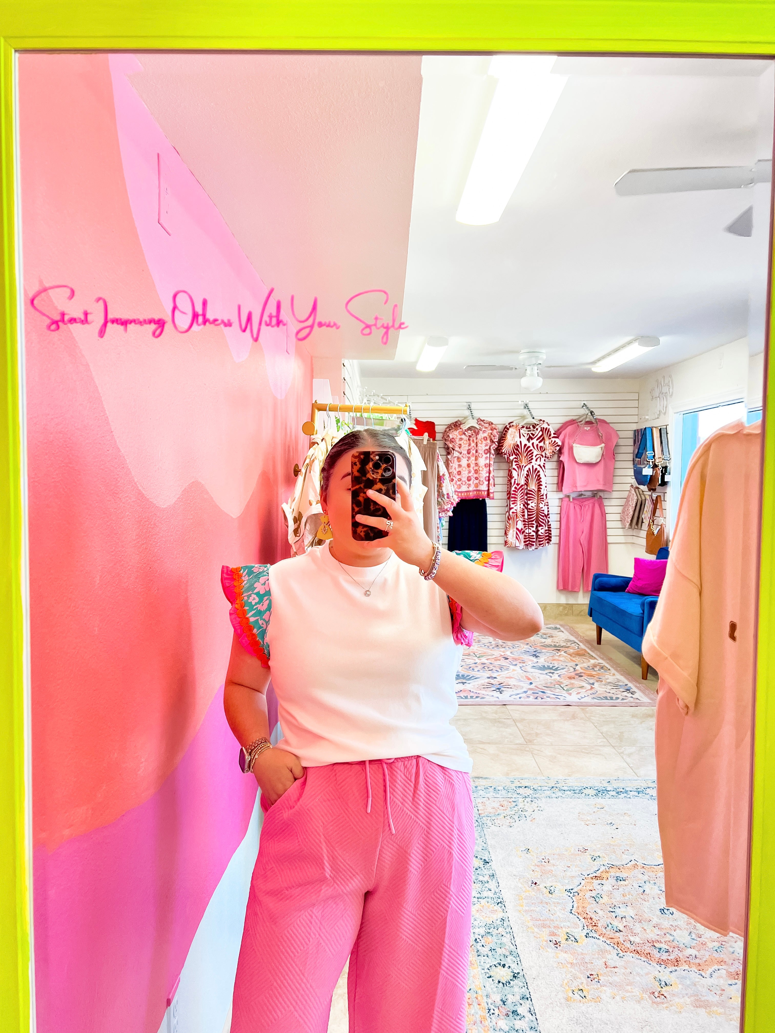 White Flutter Sleeve Blouse (S-XL)