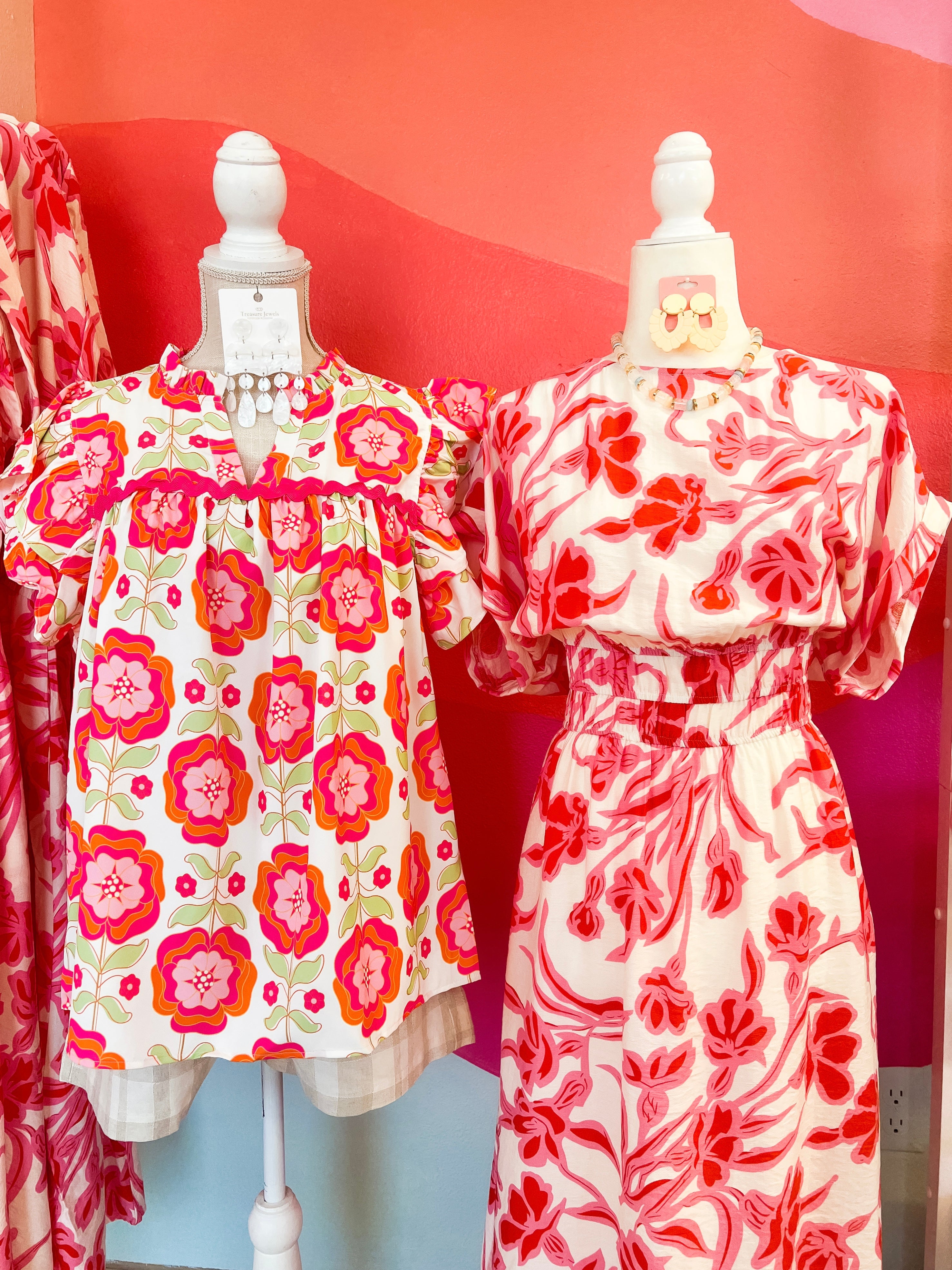 Blooming Flowers Blouse (S-XL)