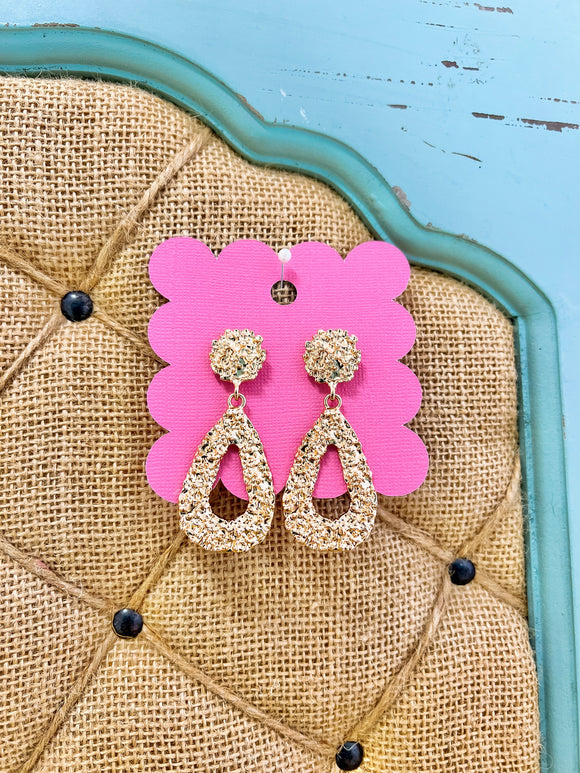 Gold Dangle Earrings