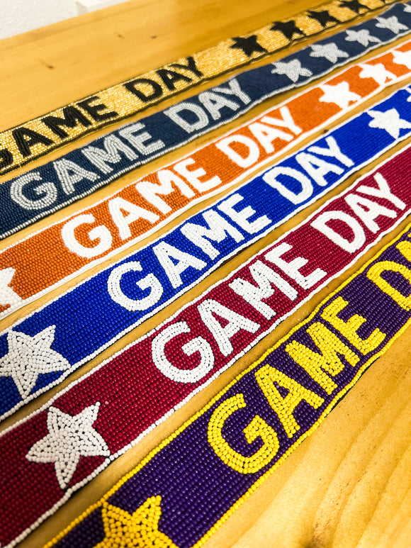 Game Day Beaded Purse Straps