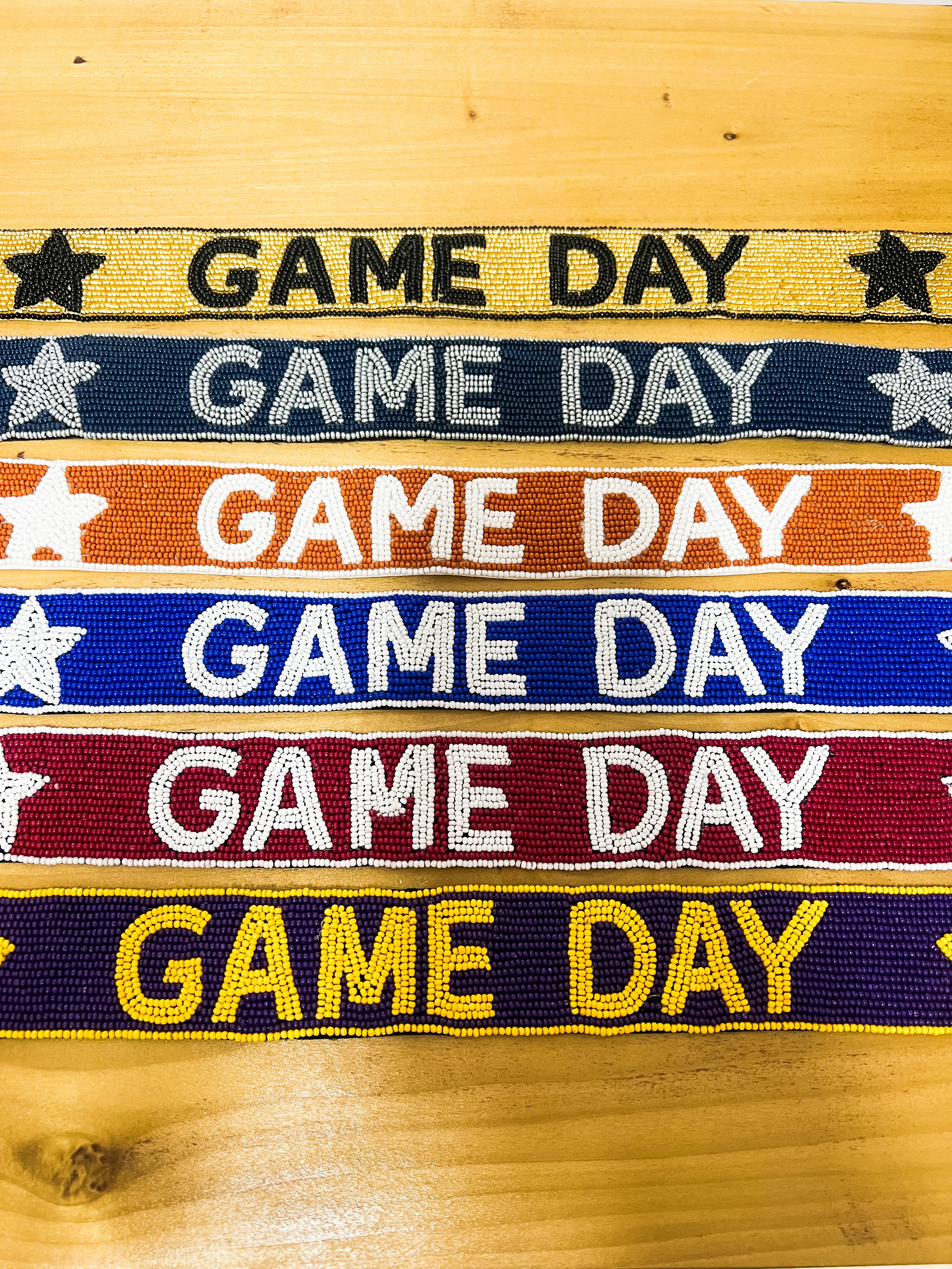 Game Day Beaded Purse Straps