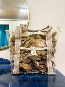 Clear Crossbody Tote