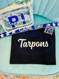Football Bling Tarpons Tee
